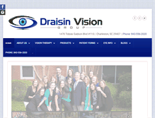 Tablet Screenshot of draisinvision.com